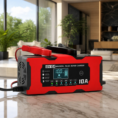 Chargeur intelligent 12v - chargeur, 10a
