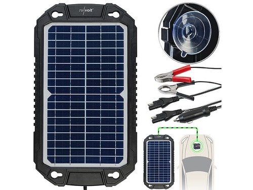 Chargeur solaire - , 12 v /